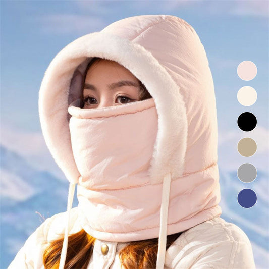 ❄️Plush Warm Full Coverage Windproof Hat with Earflap